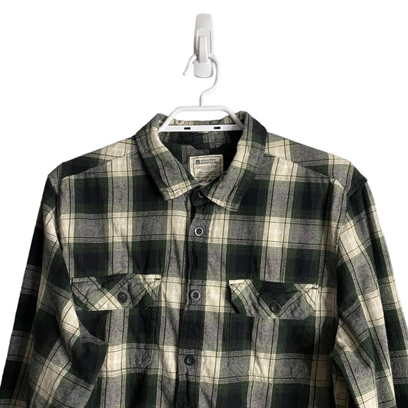Mountain Warehouse Women's Green Plaid Button-Down Shirt - Picture 2 of 7